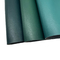 Cross Grain Morandi Green PVC Artificial Leather Fabric PVC Faux Leather Untuk Kursi Mobil